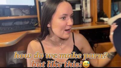 а вот так мы снимаем порно.