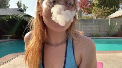 JOI POV I am your Lesbian StepDaughter in yoga pants, outdoor nudity porn star Siouxsie Q freckles