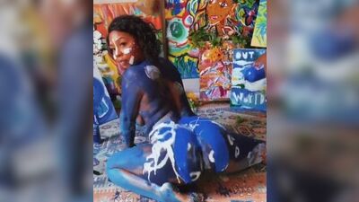 Big Booty is canvas for painting