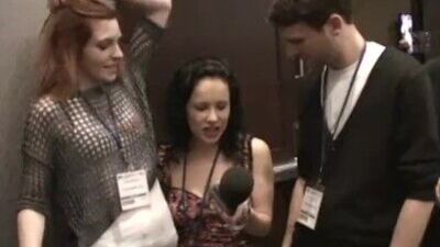 PornhubTV Katie St Ives Interview at 2012 AVN Awards