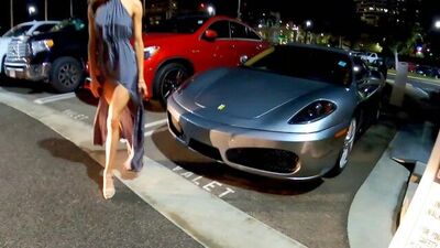 Sexy Babe in dress and heels lets me take her home after party