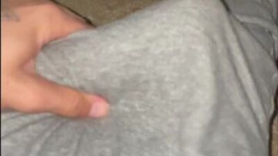 HORNY & ALONE BIG COCK STROKE. Roommate almost CAUGHT ME!