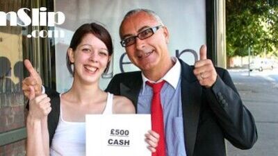 Jim Slips one in for 500 pounds!