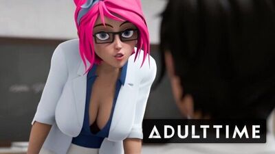 ADULT TIME Hentai Sex School - Hot Teacher & Students Fucking