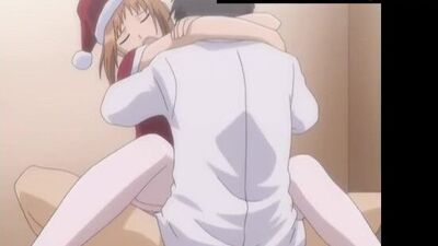 Christmas fuck for lucky guy welcomed home - hentai.xxx