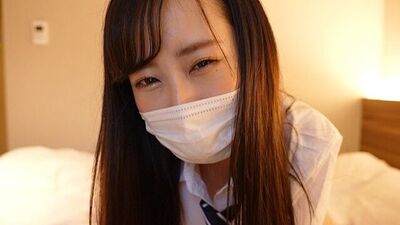 Japanese girl gives a guy a handjob wearing a sailor suit