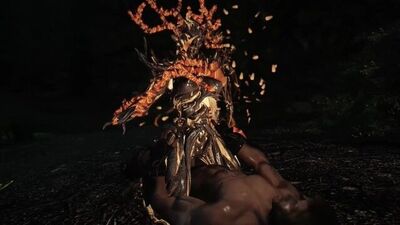 skyrim Female monster Spriggan Matron porn