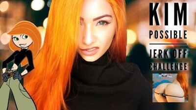 Kim Possible JOI PORTUGUES - Jerk Off Challenge (VERY HARD) Creampie ASS