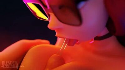 Velma Halloween Animation (Blenderknight, LewdHeart)