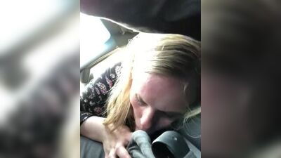 My friends hot mom sucks my dick and swallows on the way to practice