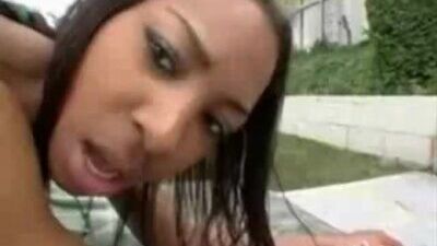 Black cheerleader Roxy Reynolds