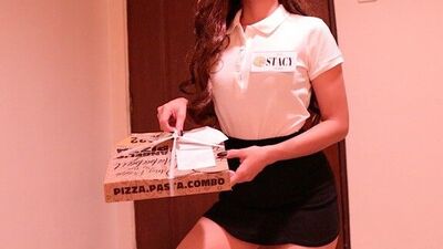 Pinay Pizza Delivery Girl Gets Fucked By Customer