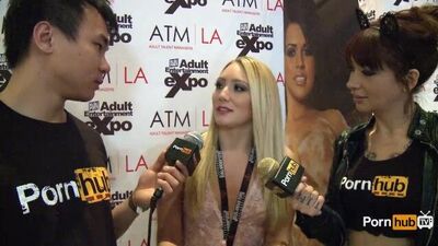 PornhubTV AJ Applegate Interview at 2014 AVN Awards