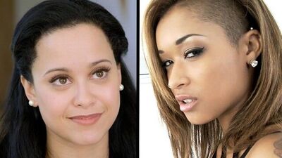 BLACK PEARLS - THE BEST EBONY PORN GIRLS - CUTE MODE - SLUT MODE - R&R05