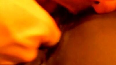 White guy sucks my black pussy