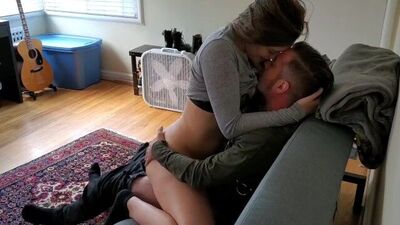 Dakota Fucks Fox While Roommate's in the Next Room