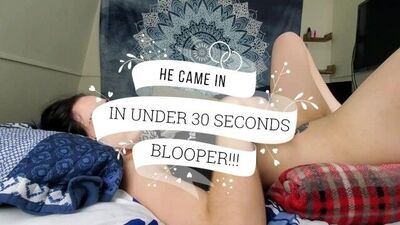 He Came In Under 30 Seconds!!!! BLOOPER