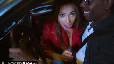 BLACKEDRAW Busty Babe Gets BBC On A Crazy Night