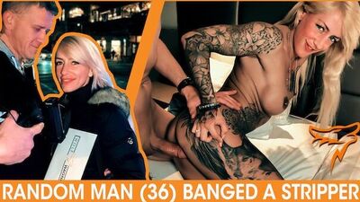 Sandy’s Blind Date cums on her fake tits! WOLF WAGNER wolfwagner.love