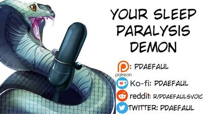 [M4F] Erotic Audio: Your Paralysis Demon