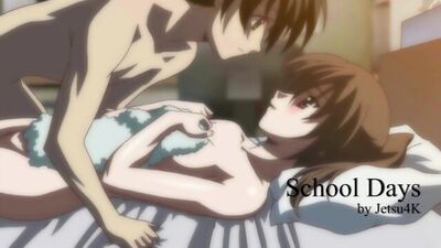 School Days Game - BIG Film [2D Hentai, 4K A.I. Upscaled, Uncensored]