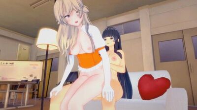 Toji no Miko / Senran Kagura - Ellen Kohagura x Ikaruga (Futa)