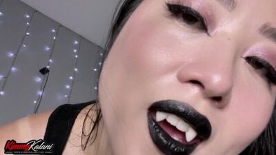 Sexy Vampire Feeds on You -ASMR Cum Countdown- Kimmy Kalani