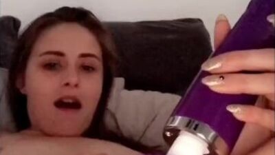 Watch me cum over and over again with my favorite toy