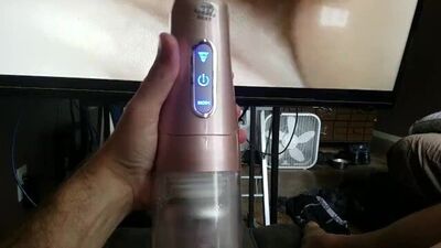 OH MY, Trying Out New Electric Masturbator from Ebay, Must Buy Amazing!
