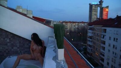 Milf Lilly public video for OnlyFans (behind the scene)