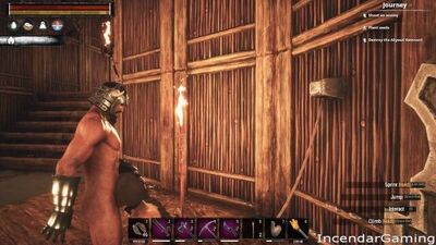 Incendar Facefucks Bound Slave Hard Cums. Video Game sex Conan Sexiles ERP