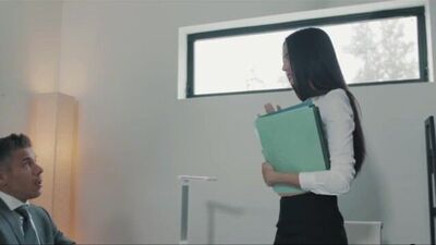 Office Sex With A Hot Horny Secretary