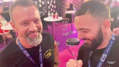 Stefan Steel in Berlin at Venus