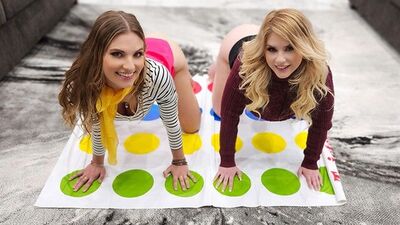 Thick And Busty Step Sis And Girlfriend Riley Reign & Kenzie Love Share One Cock POV - SisLovesMe