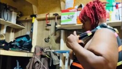 Beautiful BBW Wife Gets Mad & Husband For Talking Too Much & Rhode Dick Like A Savage Sucked