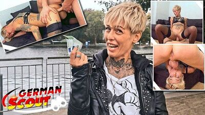 GERMAN SCOUT - THIN PAINTED MUVA VICKY I PICKUP ROUGH FUCK IN BERLIN I RIMJOB AND DEEP THROAT