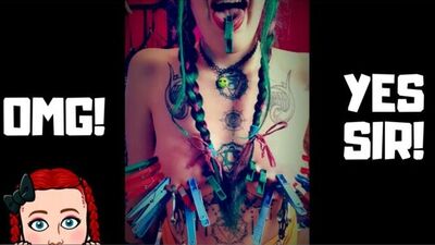 sadist told me to do Pain Torture for already sore tits. MissHornyG