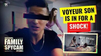 Creeper StepSon Catches StepMom FUCKING his BEST FRIEND!!