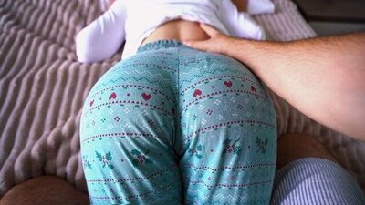 Step sister asked for a massage and started sex