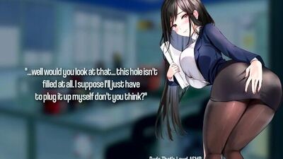 The Buttslut Secretary Can't Be This Lewd! (Anal ASMR)