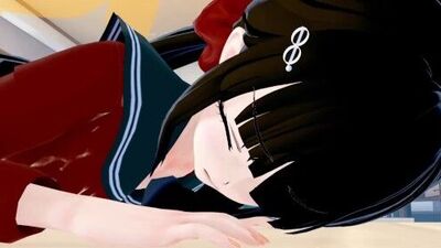 Maki Harukawa Danganronpa V3 3d #hentai