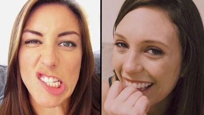 CUTE PORN GIRLS TURNED INTO NAUGHTY SLUTS - CUTE MODE - SLUT MODE - R&R02