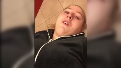 Showing Kimberly Chi how to get a pussy wax for our trip Part 1