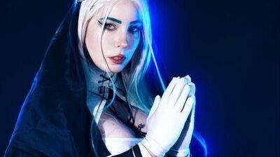 Nun buffed my cock on stamina - MollyRedWolf