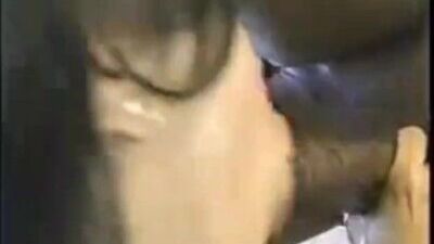 Mariah Milano Sucking Off Mandingo black ebony cumshots ebony swallow inter