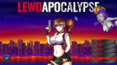 LEWDAPOCALYPSE Hentai Evil - A路線流程 (第一次通關時全選第一項) ~ 生化危機的惡搞遊戲
