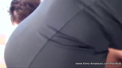 Big busty grannies with younger guy