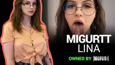 Mofos – Horny Babe Migurtt Lina Deepthroats Her BF's Big Dick Before Riding Him