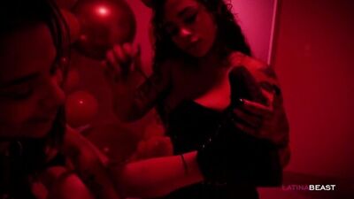 Celebrating Valentine's with my three sassy lesbian friends