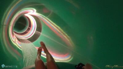 Slide and splash. It is teaser of my new movie about vocation with NancyAce